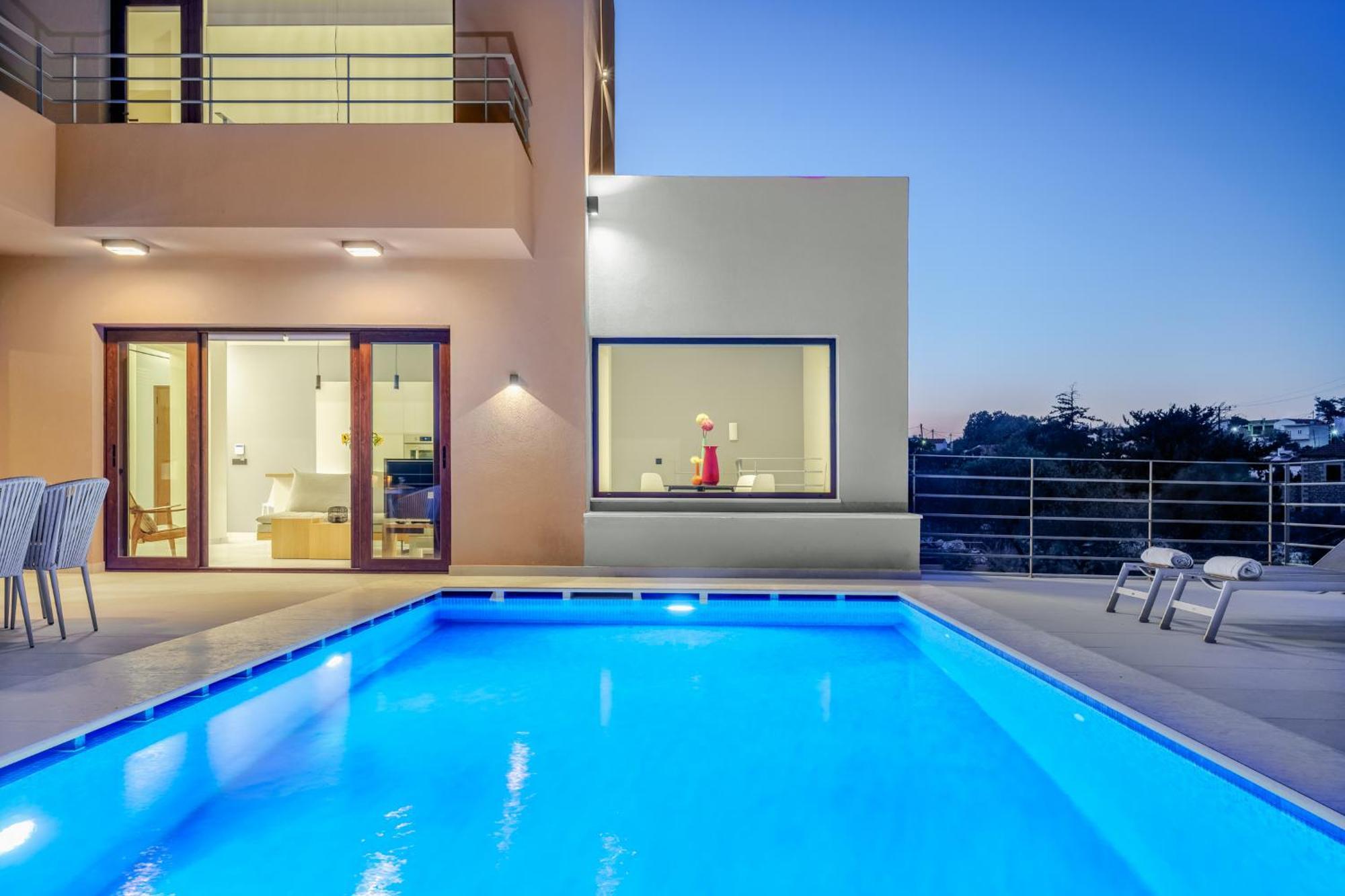 Villa Fos Kefalas Chania Kültér fotó